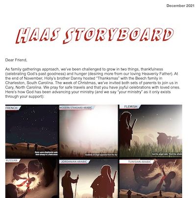 Prayer letter preview